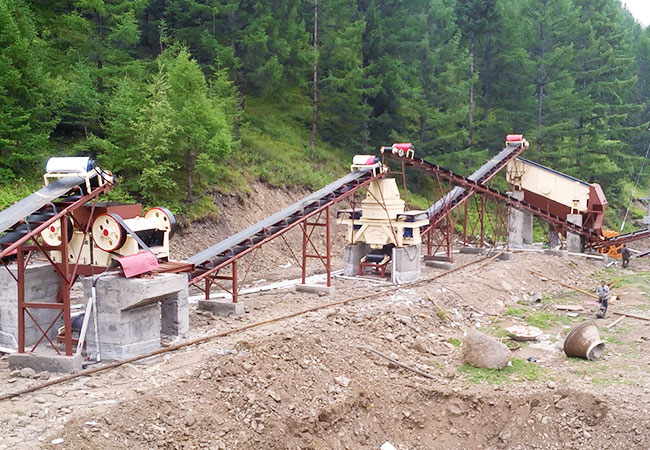 Участок производства кварцевого песка Шаньдун Линьи