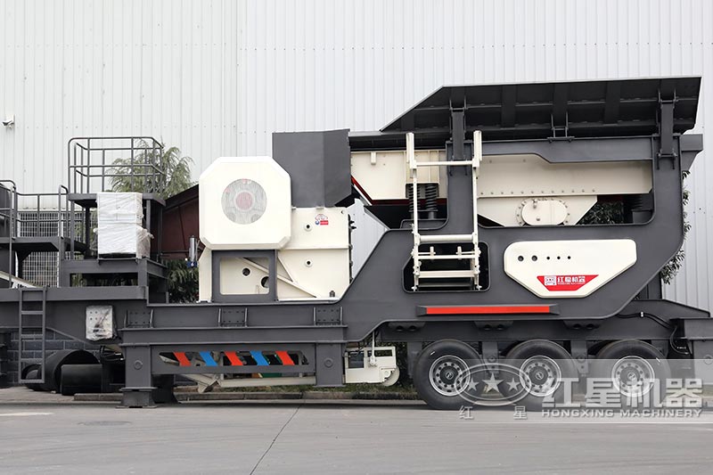 200t/hМобильная каменная машина на транспортном средстве_детонажная каменная машина