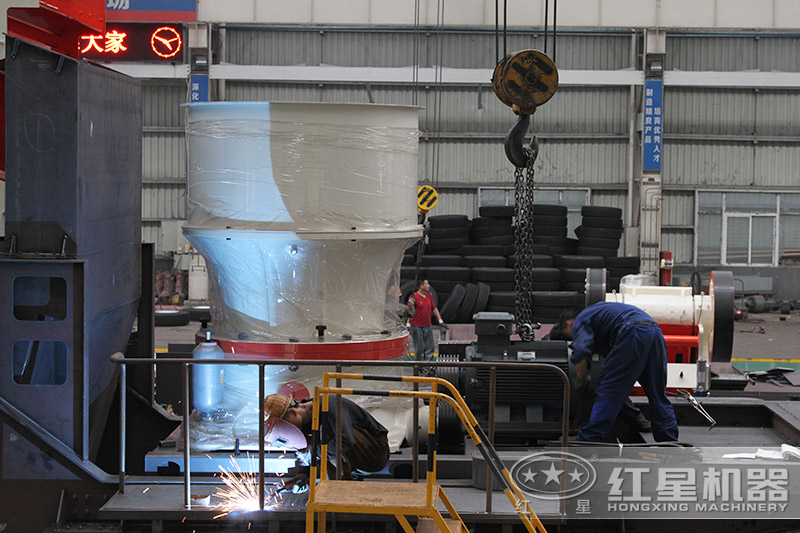 200t/hКаменная мобильная камнеобрабатывающая мастерская_детонационная камнеобрабатывающая мастерская